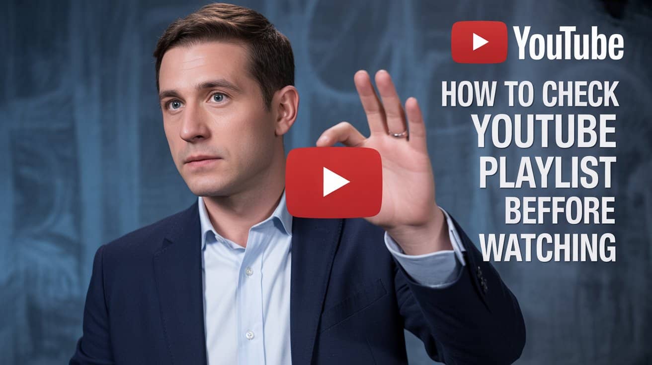 How to Check YouTube Playlist Length Before Watching