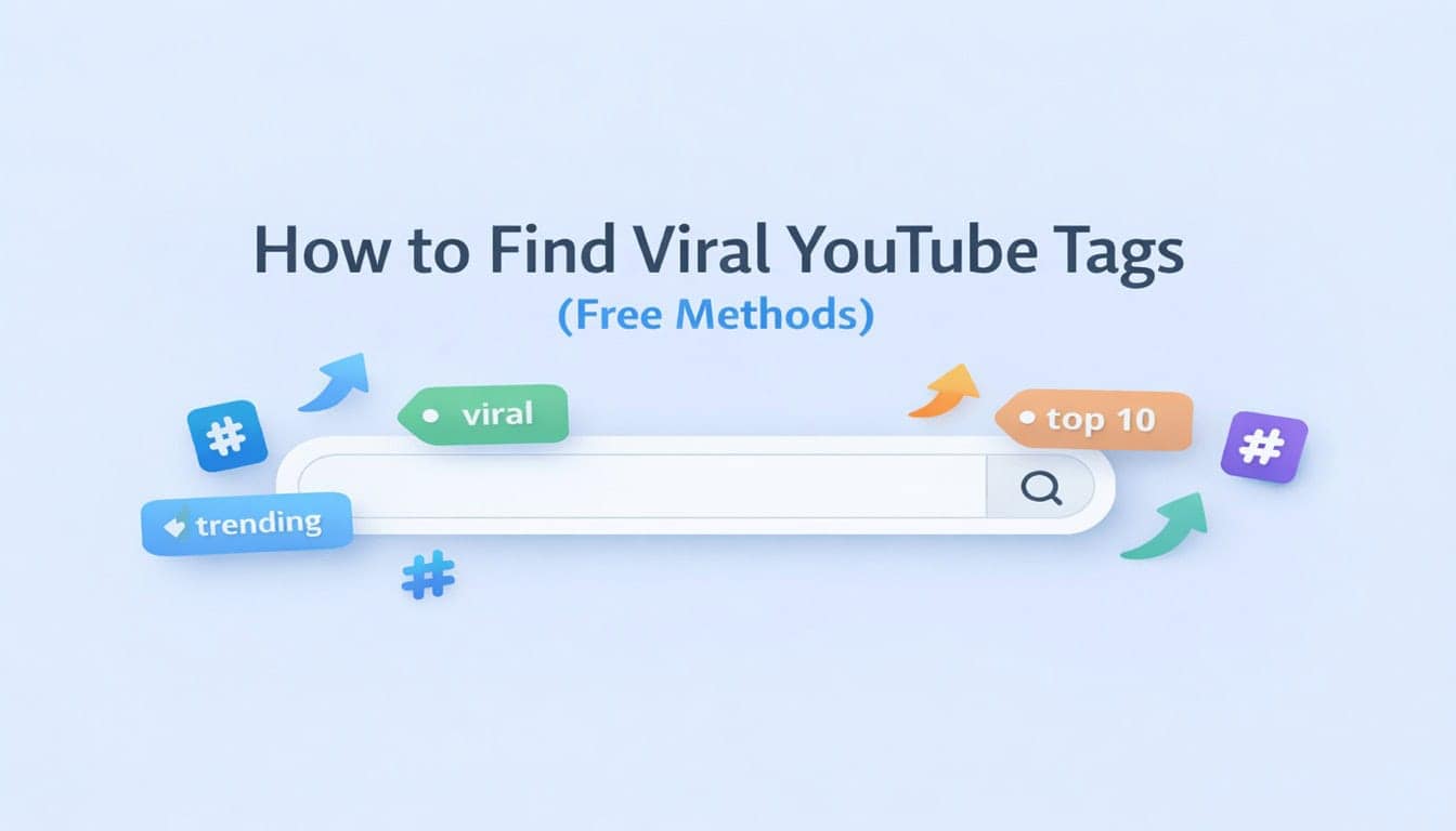 How to Find Viral YouTube Tags (Free Methods That Work in 2026)